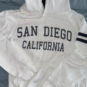 San Diego, California draw string hoodie